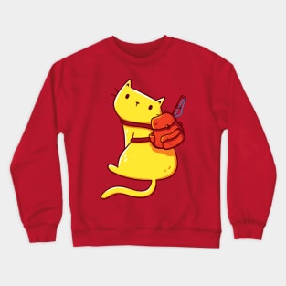 Adventure Cat Crewneck Sweatshirt